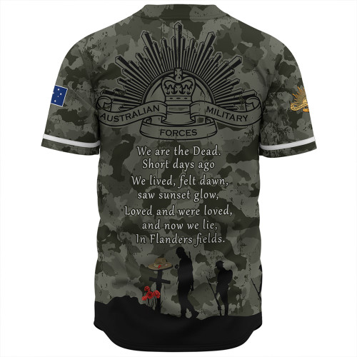 Australia Baseball Shirt Remembrance And Valor Lest We Forget The Fallen Australia Baseball Shirt Remembrance And Valor Lest We Forget The Fallen