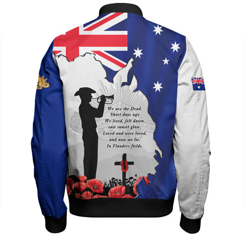 Australia Bomber Jacket On This Remembrance Day Lest We Forget In Flanders Fields Australia Bomber Jacket On This Remembrance Day Lest We Forget In Flanders Fields