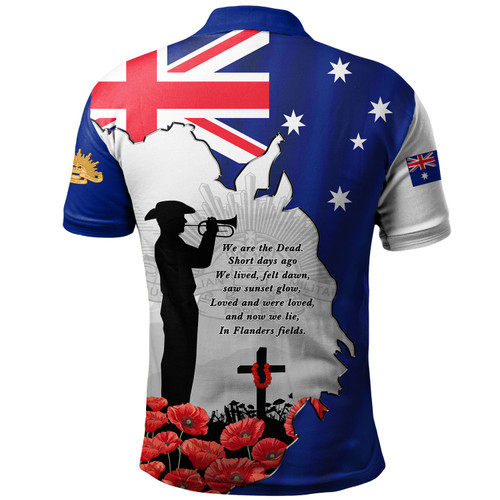 Australia Polo Shirt On This Remembrance Day Lest We Forget In Flanders Fields Australia Polo Shirt On This Remembrance Day Lest We Forget In Flanders Fields