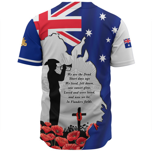 Australia Baseball Shirt On This Remembrance Day Lest We Forget In Flanders Fields Australia Baseball Shirt On This Remembrance Day Lest We Forget In Flanders Fields