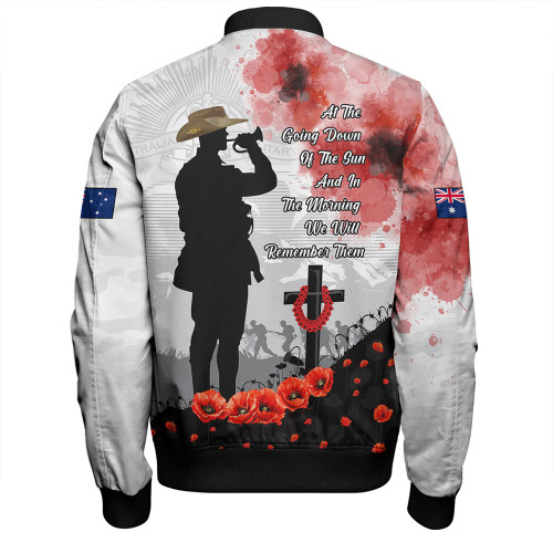 Australia Bomber Jacket Blood And Honor Remembrance Day Tribute Australia Bomber Jacket Blood And Honor Remembrance Day Tribute