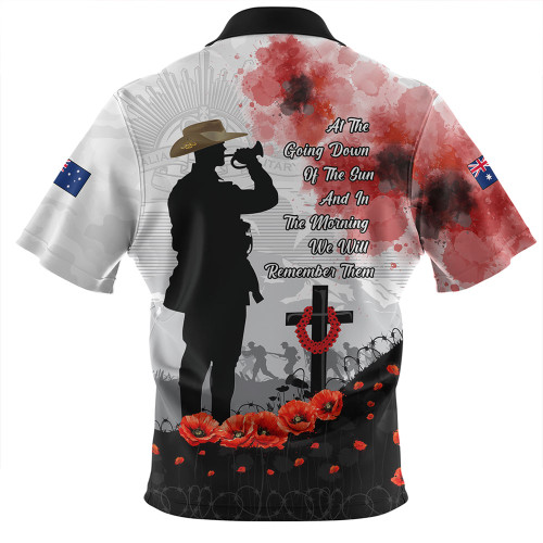 Australia Hawaiian Shirt Blood And Honor Remembrance Day Tribute Australia Hawaiian Shirt Blood And Honor Remembrance Day Tribute