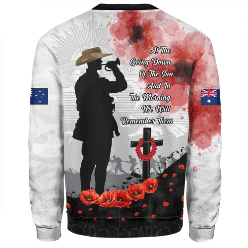 Australia Sweatshirt Blood And Honor Remembrance Day Tribute Australia Sweatshirt Blood And Honor Remembrance Day Tribute