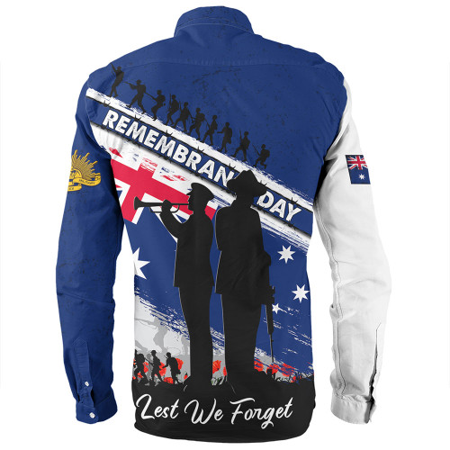 Australia Long Sleeve Shirt Australian Heroes Remembrance Day Tribute Australia Long Sleeve Shirt Australian Heroes Remembrance Day Tribute