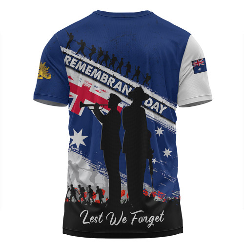 Australia T-Shirt Australian Heroes Remembrance Day Tribute Australia T-Shirt Australian Heroes Remembrance Day Tribute