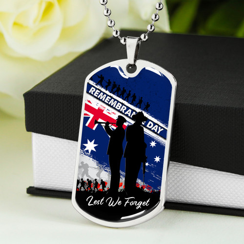Australia Dog Tag Australian Heroes Remembrance Day Tribute