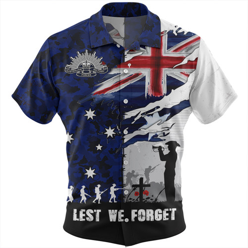 Australia Hawaiian Shirt Remembrance Day Lest We Forget Australian Military Tribute Australia Hawaiian Shirt Remembrance Day Lest We Forget Australian Military Tribute