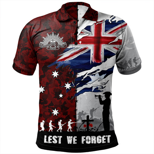 Australia Polo Shirt Remembrance Day Lest We Forget Australian Military Tribute Australia Polo Shirt Remembrance Day Lest We Forget Australian Military Tribute