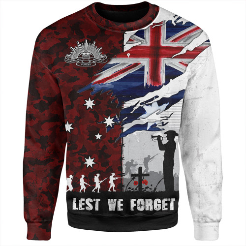 Australia Sweatshirt Remembrance Day Lest We Forget Australian Military Tribute Australia Sweatshirt Remembrance Day Lest We Forget Australian Military Tribute