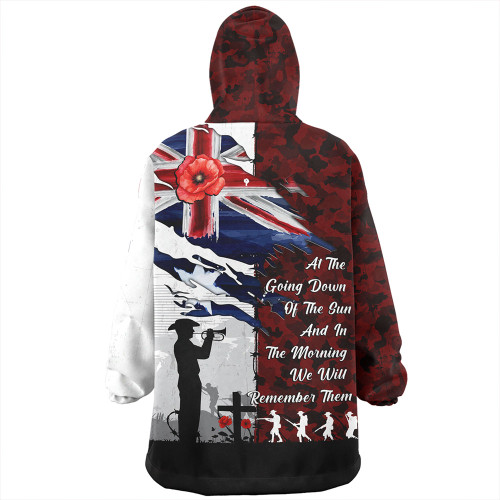 Australia Snug Hoodie Remembrance Day Lest We Forget Australian Military Tribute Australia Snug Hoodie Remembrance Day Lest We Forget Australian Military Tribute