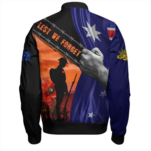Australia Bomber Jacket Remembrance Day Australian Fallen Heroes Australia Bomber Jacket Remembrance Day Australian Fallen Heroes