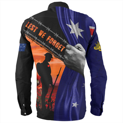 Australia Long Sleeve Shirt Remembrance Day Australian Fallen Heroes Australia Long Sleeve Shirt Remembrance Day Australian Fallen Heroes