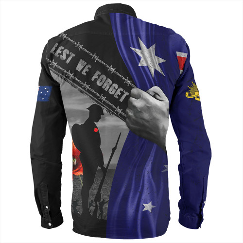 Australia Long Sleeve Shirt Remembrance Day Australian Fallen Heroes Australia Long Sleeve Shirt Remembrance Day Australian Fallen Heroes