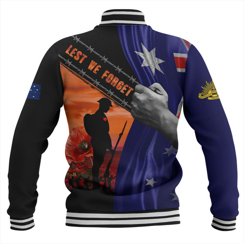 Australia Baseball Jacket Remembrance Day Australian Fallen Heroes