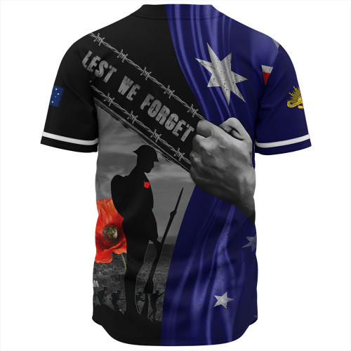Australia Baseball Shirt Remembrance Day Australian Fallen Heroes Australia Baseball Shirt Remembrance Day Australian Fallen Heroes