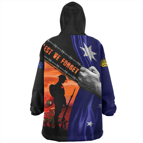 Australia Snug Hoodie Remembrance Day Australian Fallen Heroes Australia Snug Hoodie Remembrance Day Australian Fallen Heroes