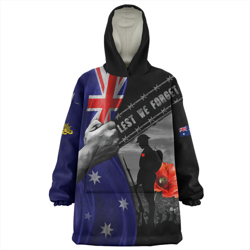 Australia Snug Hoodie Remembrance Day Australian Fallen Heroes Australia Snug Hoodie Remembrance Day Australian Fallen Heroes