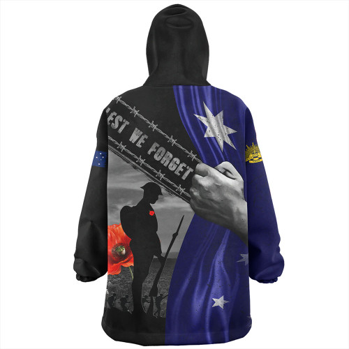 Australia Snug Hoodie Remembrance Day Australian Fallen Heroes Australia Snug Hoodie Remembrance Day Australian Fallen Heroes