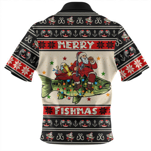 Australia Hawaiian Shirt Fishing Santa Ugly Christmas Australia Hawaiian Shirt Fishing Santa Ugly Christmas
