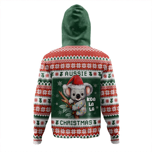Australia Hoodie Merry Christmas Spirit Koala Edition Australia Hoodie Merry Christmas Spirit Koala Edition
