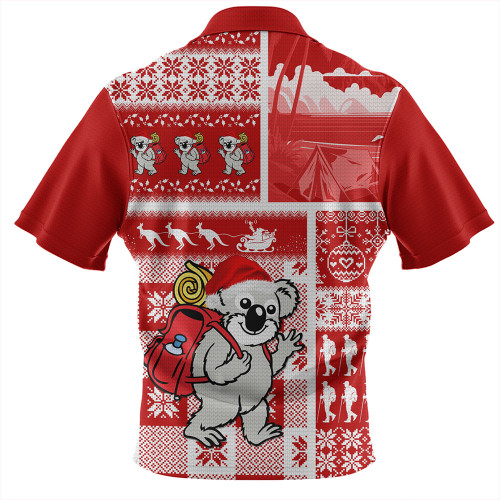 Australia Hawaiian Shirt Koala Wonderland Christmas Australia Hawaiian Shirt Koala Wonderland Christmas