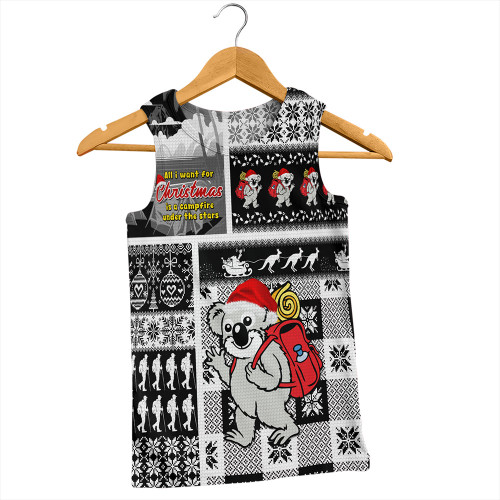 Australia Men Singlet Koala Wonderland Christmas