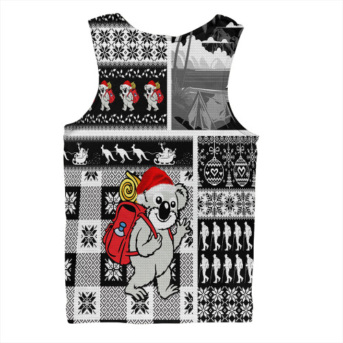 Australia Men Singlet Koala Wonderland Christmas