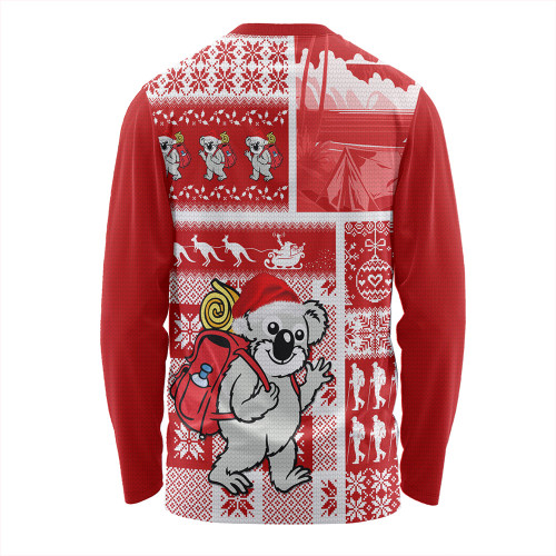 Australia Long Sleeve T-shirt Koala Wonderland Christmas Australia Long Sleeve T-shirt Koala Wonderland Christmas