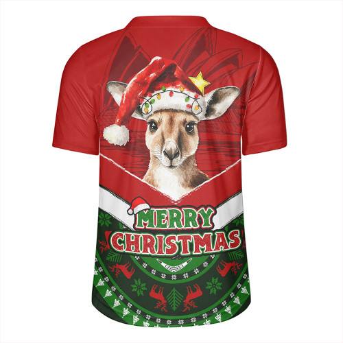 Australia Rugby Jersey Holiday Kangaroo Merry Christmas Australia Rugby Jersey Holiday Kangaroo Merry Christmas