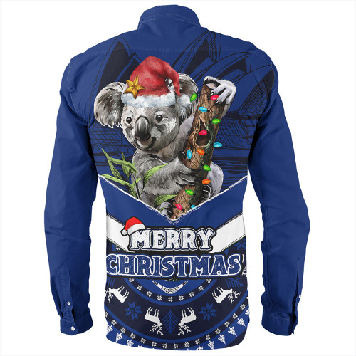 Australia Long Sleeve Shirt Holiday Koala Merry Christmas Australia Long Sleeve Shirt Holiday Koala Merry Christmas