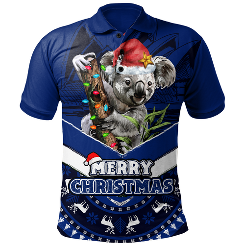 Australia Polo Shirt Holiday Koala Merry Christmas Australia Polo Shirt Holiday Koala Merry Christmas