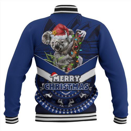 Australia Baseball Jacket Holiday Koala Merry Christmas Australia Baseball Jacket Holiday Koala Merry Christmas