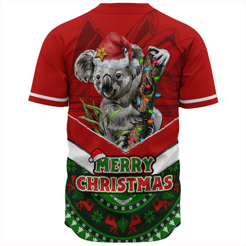 Australia Baseball Shirt Holiday Koala Merry Christmas Australia Baseball Shirt Holiday Koala Merry Christmas