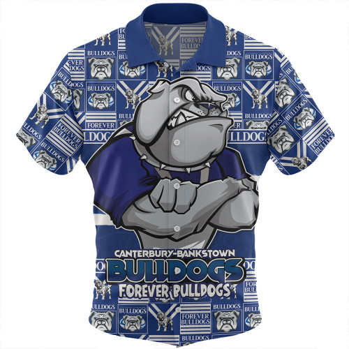 Canterbury-Bankstown Bulldogs Hawaiian Shirt Championâ€™s Pride Comic Style