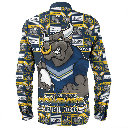 North Queensland Cowboys Long Sleeve Shirt Champion’s Pride Comic Style North Queensland Cowboys Long Sleeve Shirt Champion’s Pride Comic Style