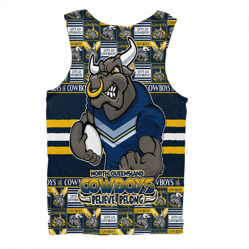 North Queensland Cowboys Men Singlet Champion’s Pride Comic Style North Queensland Cowboys Men Singlet Champion’s Pride Comic Style