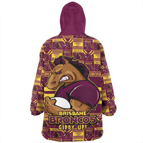 Brisbane Broncos Snug Hoodie Champion’s Pride Comic Style Brisbane Broncos Snug Hoodie Champion’s Pride Comic Style