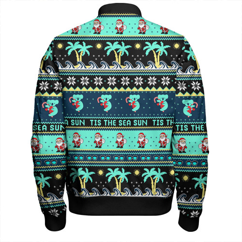 Australia Bomber Jacket Sunny Christmas By The Sea Australia Bomber Jacket Sunny Christmas By The Sea