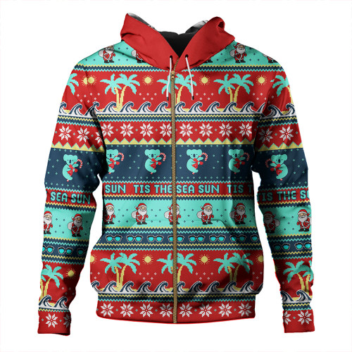 Australia Hoodie Sunny Christmas By The Sea Australia Hoodie Sunny Christmas By The Sea