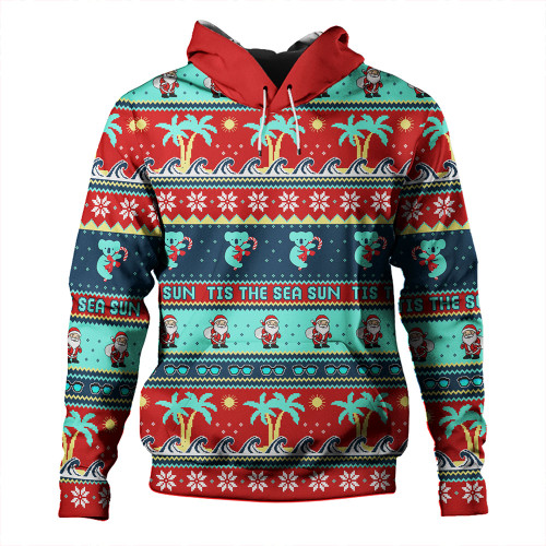 Australia Hoodie Sunny Christmas By The Sea Australia Hoodie Sunny Christmas By The Sea