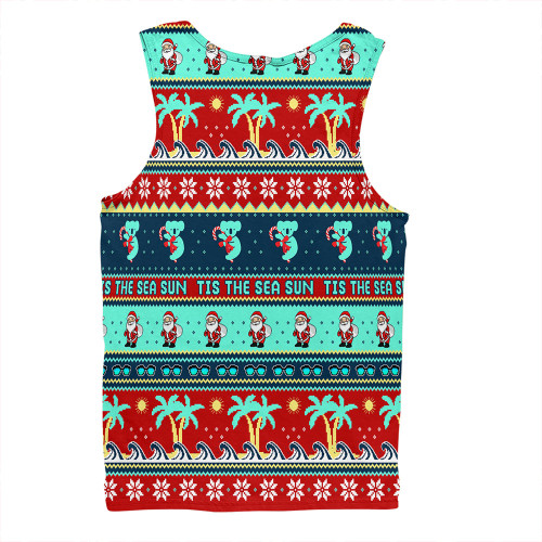 Australia Men Singlet Sunny Christmas By The Sea