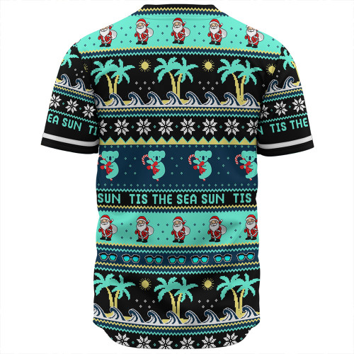 Australia Baseball Shirt Sunny Christmas By The Sea Australia Baseball Shirt Sunny Christmas By The Sea