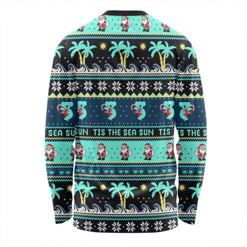 Australia Long Sleeve T-shirt Sunny Christmas By The Sea Australia Long Sleeve T-shirt Sunny Christmas By The Sea