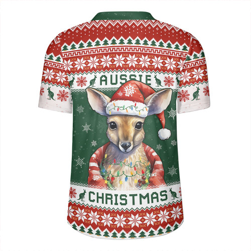 Australia Rugby Jersey Merry Christmas Spirit Kangaroo Edition