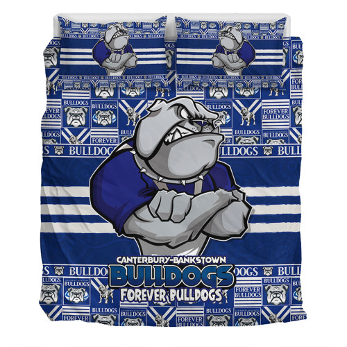 Canterbury-Bankstown Bulldogs Bedding Set Champion’s Pride Comic Style Canterbury-Bankstown Bulldogs Bedding Set Champion’s Pride Comic Style