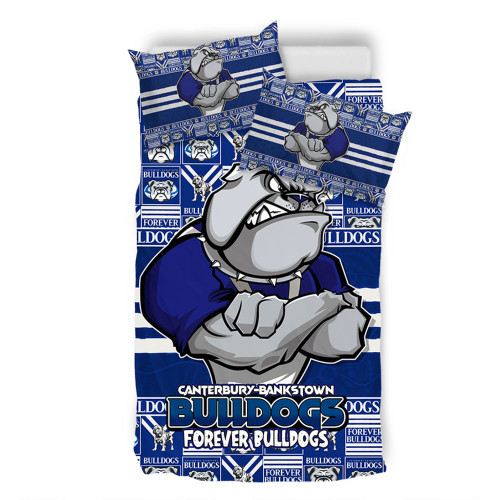 Canterbury-Bankstown Bulldogs Bedding Set Champion’s Pride Comic Style Canterbury-Bankstown Bulldogs Bedding Set Champion’s Pride Comic Style