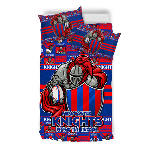 Newcastle Knights Bedding Set Champion’s Pride Comic Style Newcastle Knights Bedding Set Champion’s Pride Comic Style