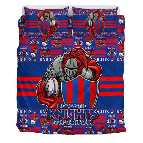 Newcastle Knights Bedding Set Champion’s Pride Comic Style Newcastle Knights Bedding Set Champion’s Pride Comic Style