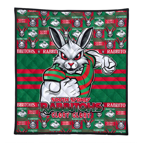 South Sydney Rabbitohs Quilt Champion’s Pride Comic Style South Sydney Rabbitohs Quilt Champion’s Pride Comic Style