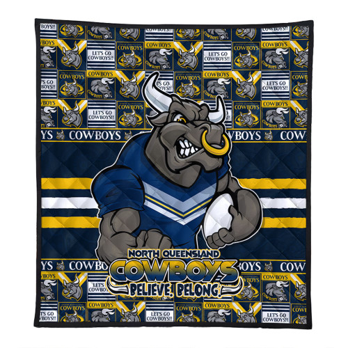 North Queensland Cowboys Quilt Champion’s Pride Comic Style North Queensland Cowboys Quilt Champion’s Pride Comic Style